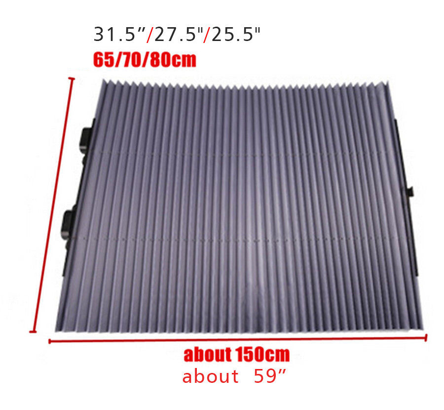 Auto Shade Car Retractable Curtain UV Protection Front Windshield Sun Visor