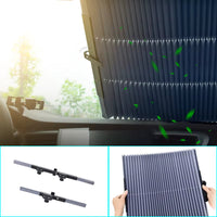 Retractable Car Sunshade – UV Protection for Front Windshield